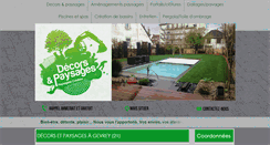 Desktop Screenshot of decorsetpaysages.com